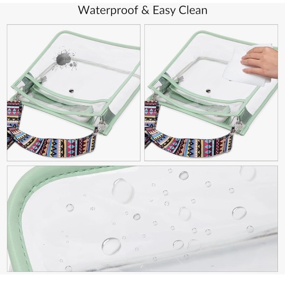 🆕 Stadium Approved Clear CrossBody Bag - Picture 4 of 11